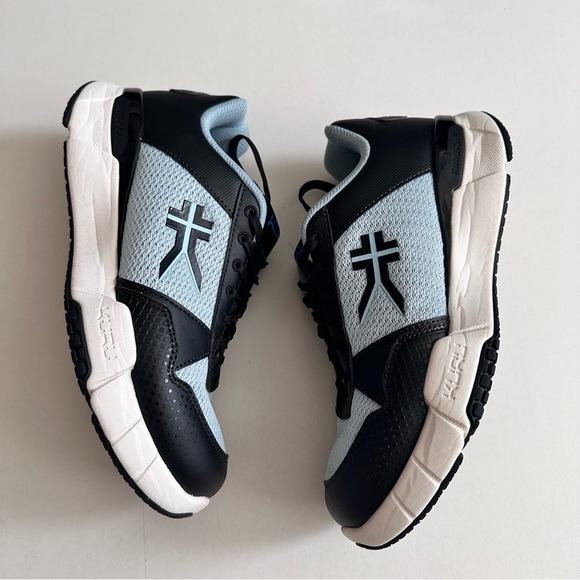 KURU Quantum Walking Shoes Blue Black Size 9 Wide - Picture 3 of 6